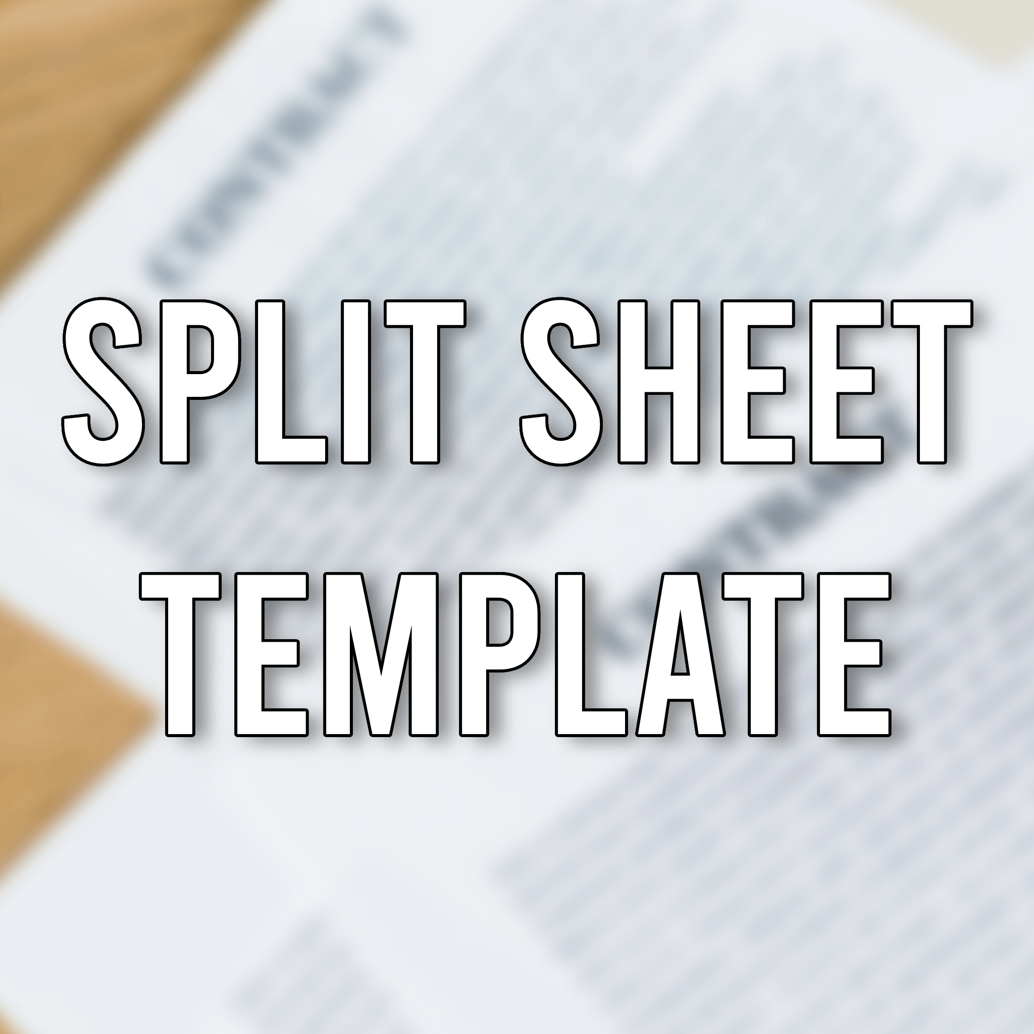 [FREE] Split Sheet Template — Collaboration Agreement/One-Stop Sync